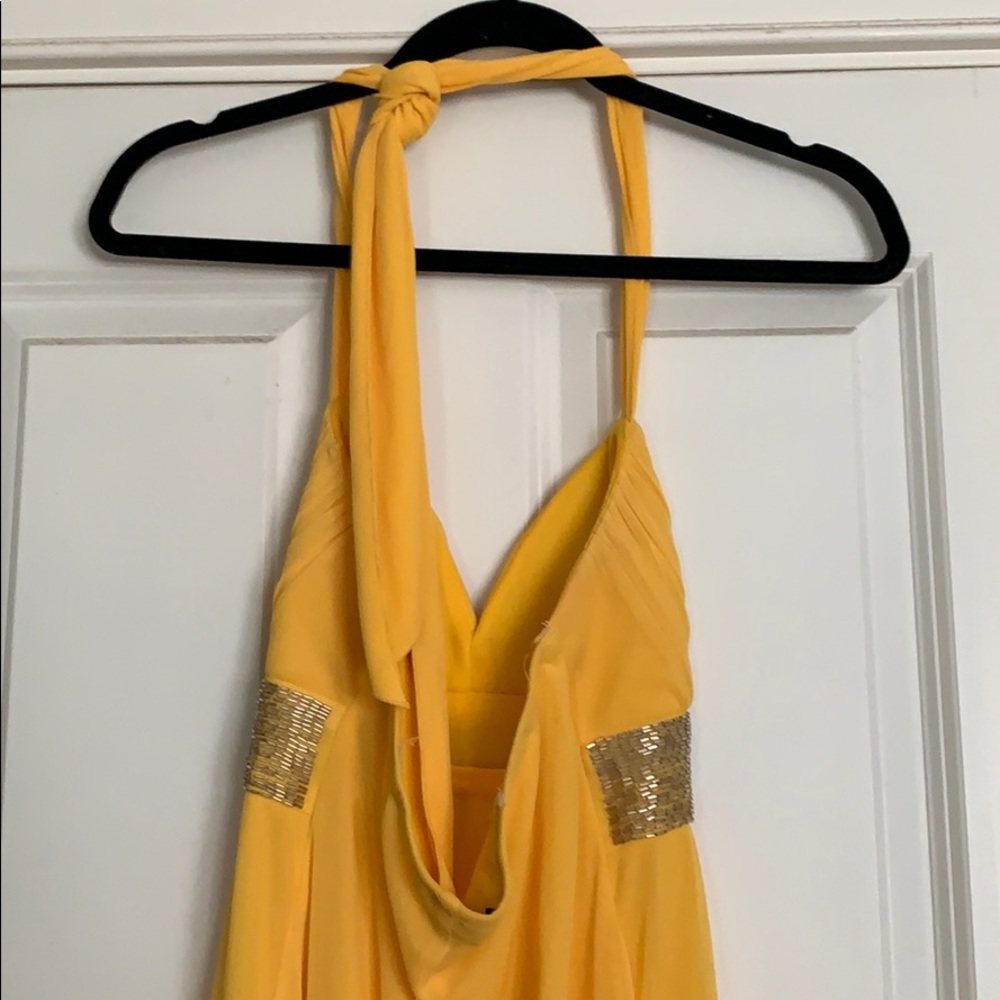 Yellow Mini Prom - Picture 3 of 3